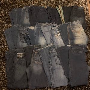 Size 32-33 Ariat and Cowgirl Tuff trouser jeans